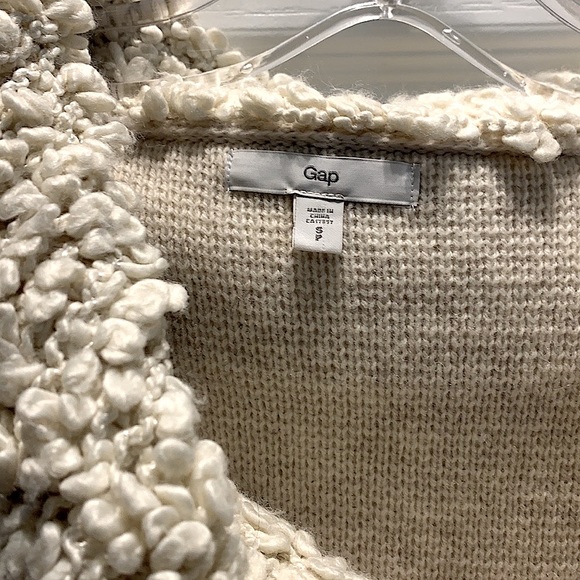 THE GAP Cowl Neck Zip Up Cardigan - Picture 2 of 5